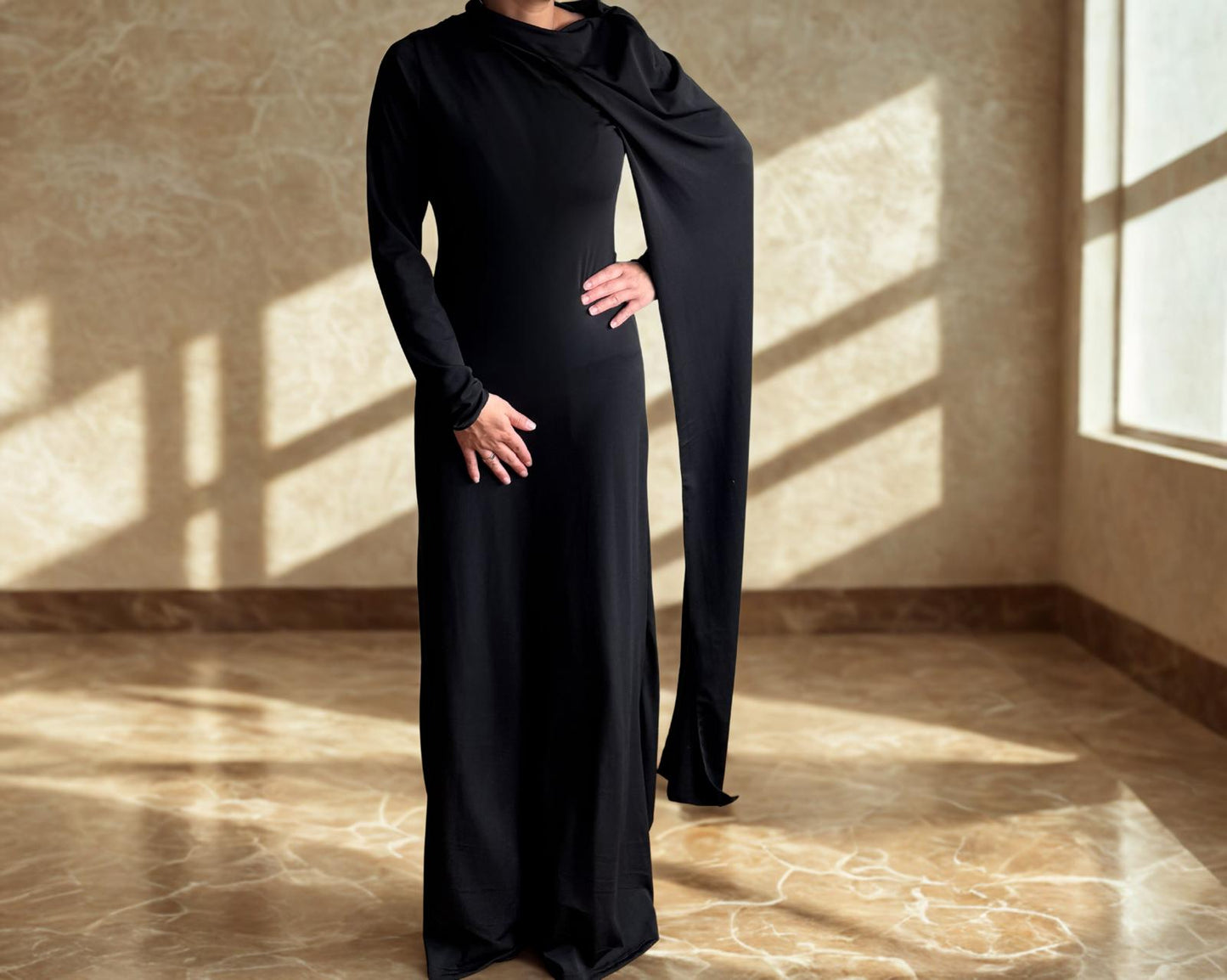 Robe habillée noir