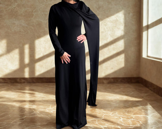 Robe habillée noir